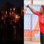 Sunshine Queens,stars hold candle procession in honour of goalkeeper, Elizabeth Johnson