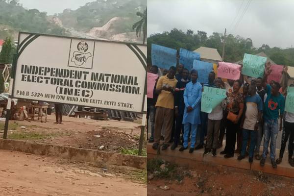 Youth group protests, demands extension of registration for PVC in Ekiti