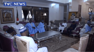 Tinubu in closed-door meeting with APC governors