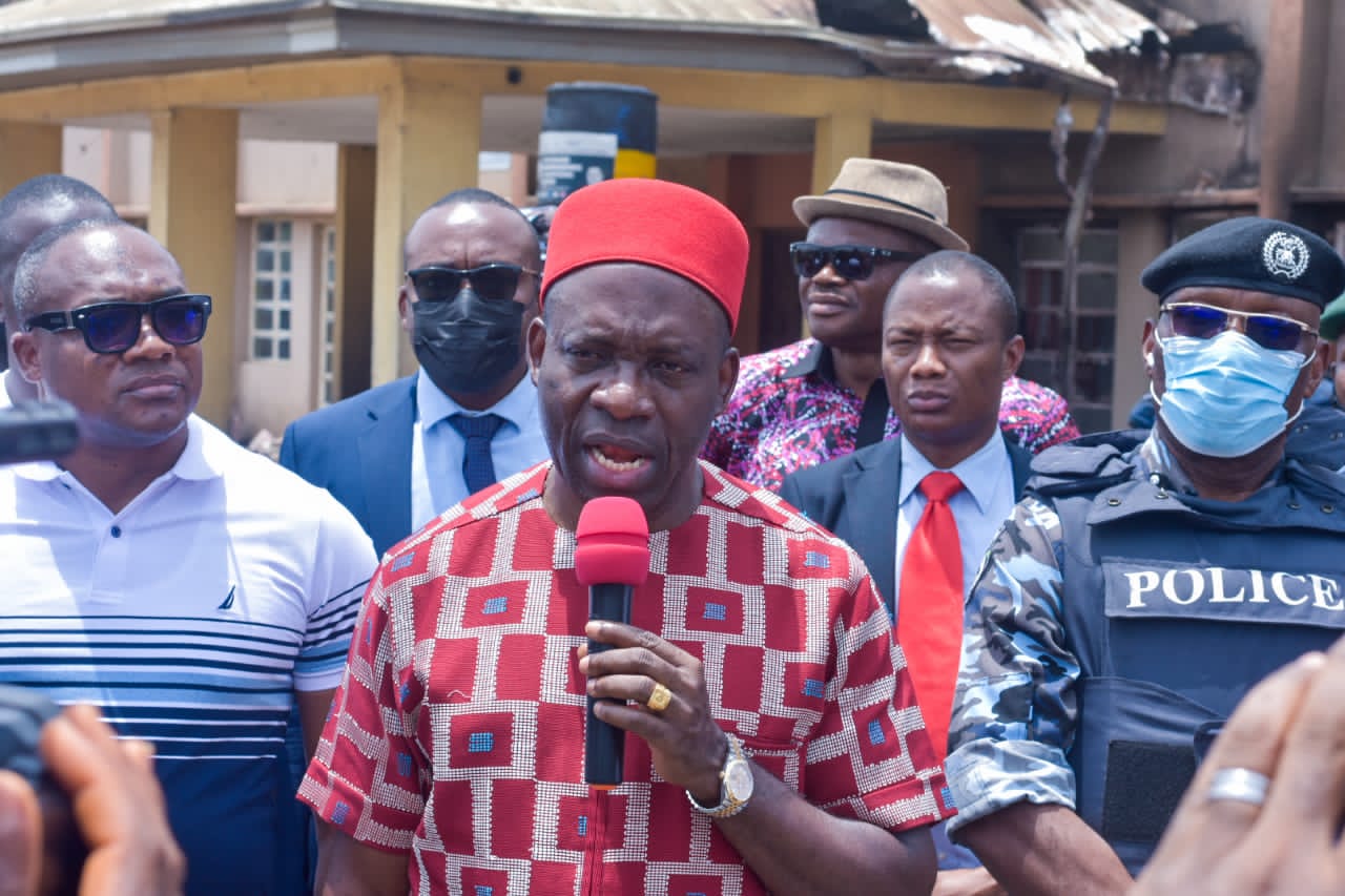 Soludo condemns attacks on Aguata headquarters by arsonists