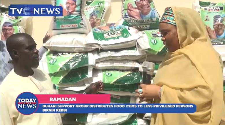 Buhari Support Group Distribute Food Items to Less privileged persons in Kebbi