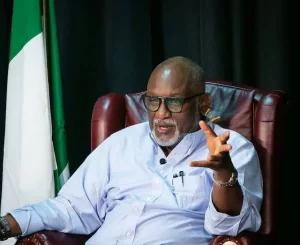Governor Akeredolu not hospitalised, says media aide