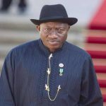 Former President Jonathan Mourns tqwo Police Officers who died in Convoy's accident