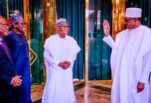 We're tackling challenges undermining business, investments, Buhari tells Dangote group