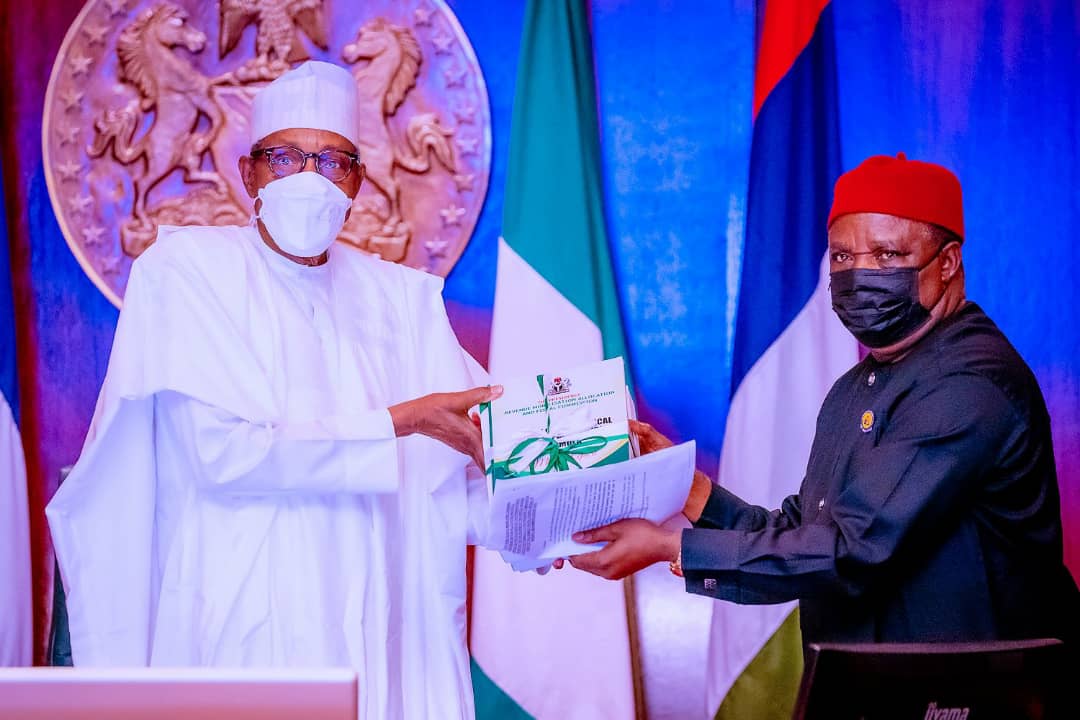 -Buhari receives report of new revenue formula