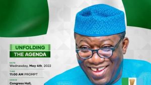 Fayemi joins APC presidential race, unfolds agenda