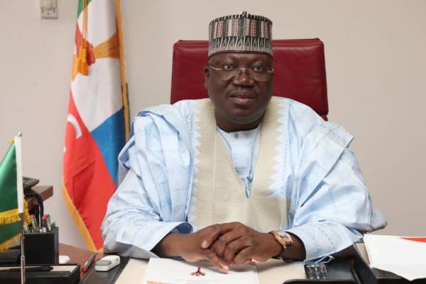 President of the Senate Ahmed Lawan celebrates Workers on May Day
