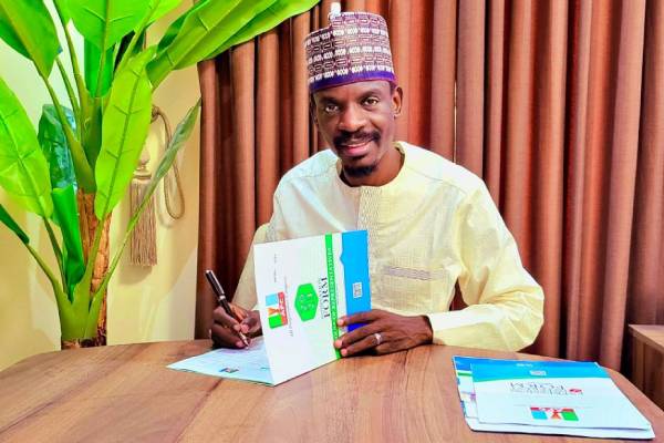 Media aide to Buhari, Bashir Ahmad picks House of Reps nomination, EOI forms