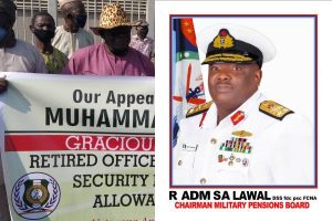 Military Pensions Board Makes Payment