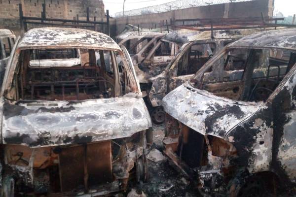 Anambra unrest claims one, Court Premises, EEDC Complex Burnt