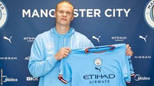 Manchester City sign Erling Haaland from Borussia Dortmund