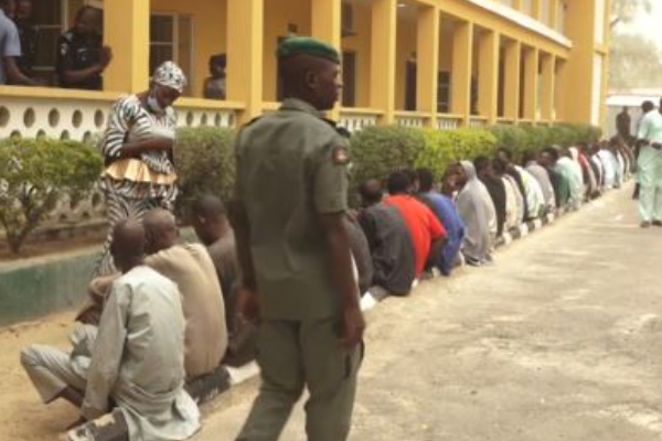 Police arrests 87 suspects for various crimes in Borno