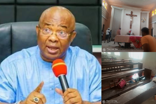 Gov Uzodinma condemns attack on Catholic church, condoles families of victims, Owo people