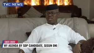 I will win Ekiti Guber Poll- Segun oni boasts