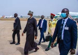 Buhari returns to Abuja after three-day official visit to Spain