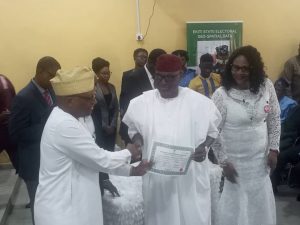  Ekiti-Gov elect, Deputy receive certificate of return