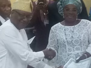  Ekiti-Gov elect, Deputy receive certificate of return