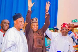 Nigerians react to official unveiling of Shettima as Tinubu’s running mate