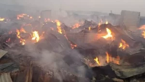 Fire guts popular Bodija market, destroys property in Ibadan