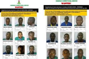 Kuje Prison Attack: FG declares fleeing Boko Haram suspects wanted, releases photos