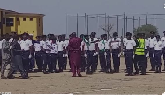 NSCDC recruits pass out from training camp in Sokoto