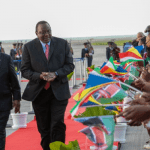Kenyan President Kenyatta arrives in Seychelles for state visit