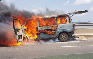Nine persons burnt to death along Ore-Lagos Expressway