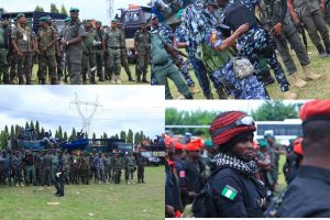 Security forces embark on show of force ahead Osun poll