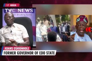 Shettima’s emergence, a first bold step by Tinubu, says Oshiomhole