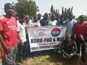 NLC holds solidarity rally in Gombe over ASUU strike