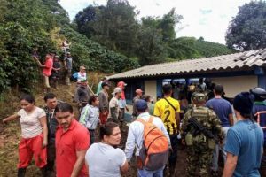 Columbia: Three children killed after mudslide buries school