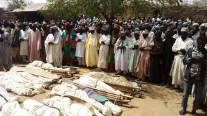 13 victims of bandit attack in Taraba buried amid tears