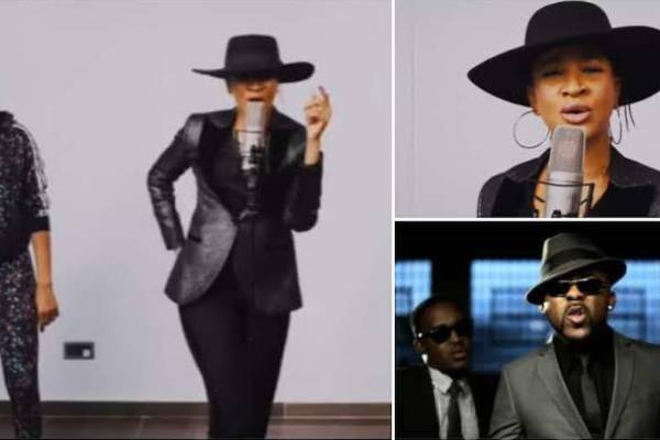 Actress Adesua Etomi remixes Banky W’s song