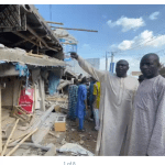 Scores trapped as two storey building collapsed in a Kano market.