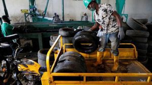 Nigerian staryup converts used tyres into valuables