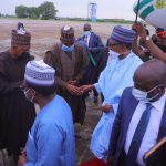 Photos: Buhari arrives Maiduguri on a working visit