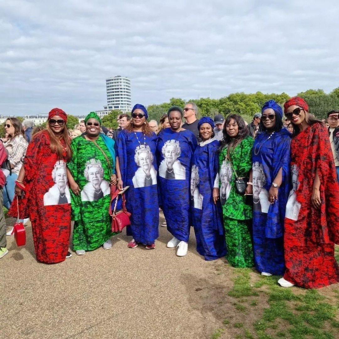 Nigerians flaunt Aso Ebi for Queen Elizabeth s funeral Trending News