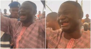 Man breaks down in tears as Lagos govt auctions car for ₦370k