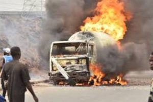 Lagos Fire Prevents Disaster