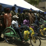Operation Safe Haven donates tricycles, food items, others to 220 PWD in Plateau