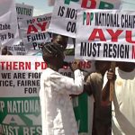 Northern PDP youth protest in Kaduna, demand Ayu's resignation