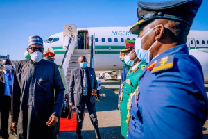 UNGA 77: President Buhari Arrives In New York