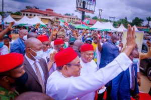  Buhari commends Gov Uzodinma for developing Imo state