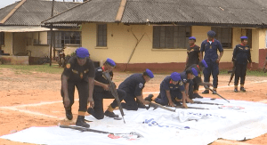  NSCDC Enugu command trains 107 Female Special Squad