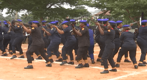  NSCDC Enugu command trains 107 Female Special Squad