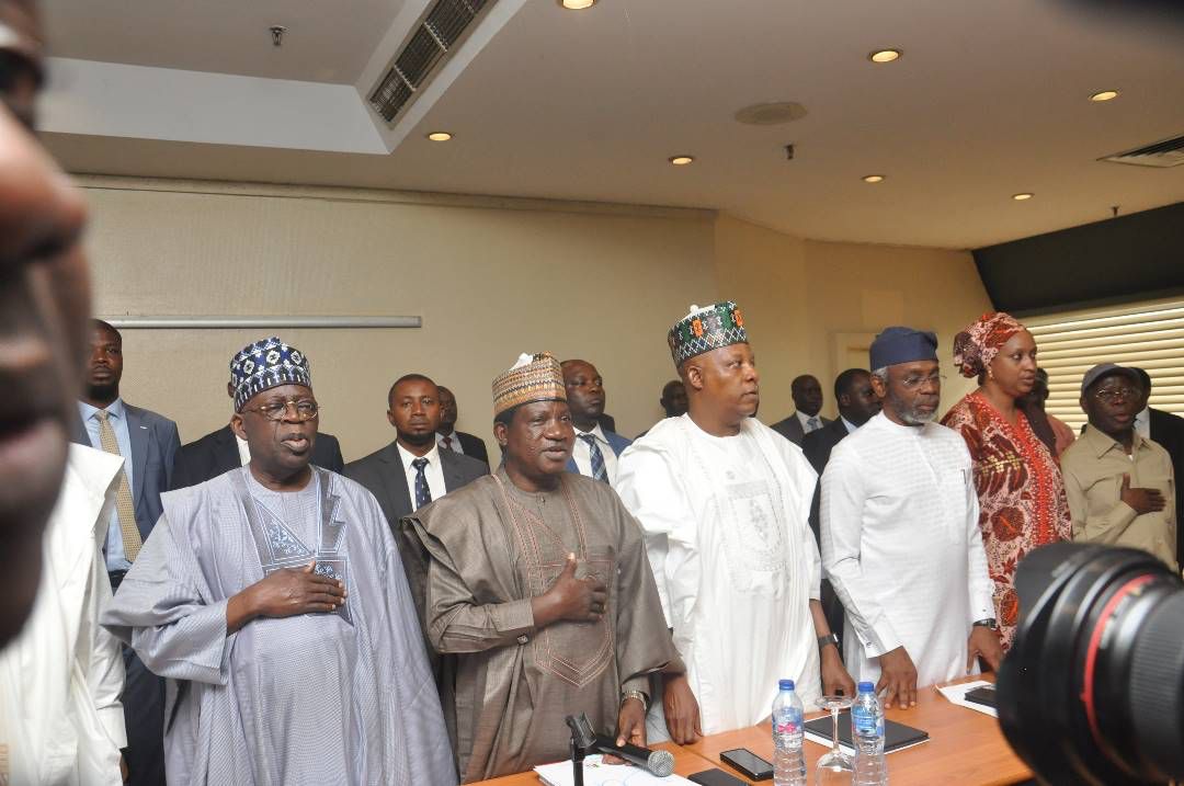 Tinubu meets APC governors, NWC members in Abuja