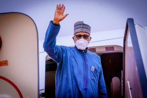 Buhari leaves for London on medical checkup