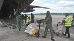 CAS Amao visits Bayelsa, donates relief materials to flood victims