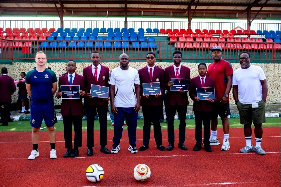 CBIS Students shine in Southampton Football Academy, UK