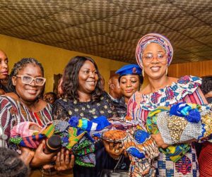 Ekiti first lady donates cash gift, other items to mother of triplets
